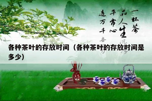 各种茶叶的存放时间（各种茶叶的存放时间是多少）