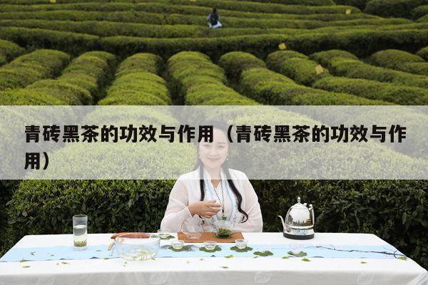 青砖黑茶的功效与作用（青砖黑茶的功效与作用）