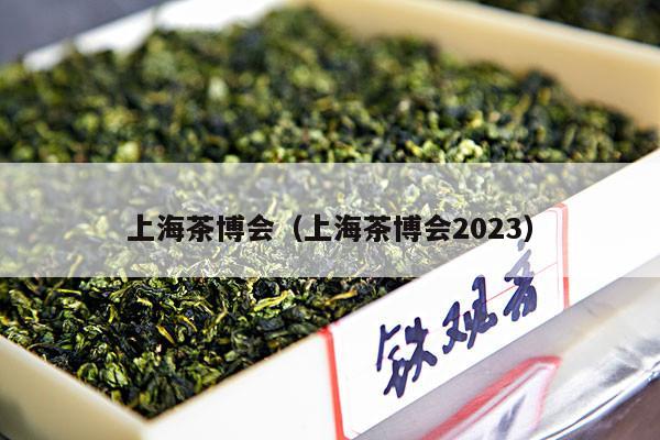 上海茶博会（上海茶博会2023）