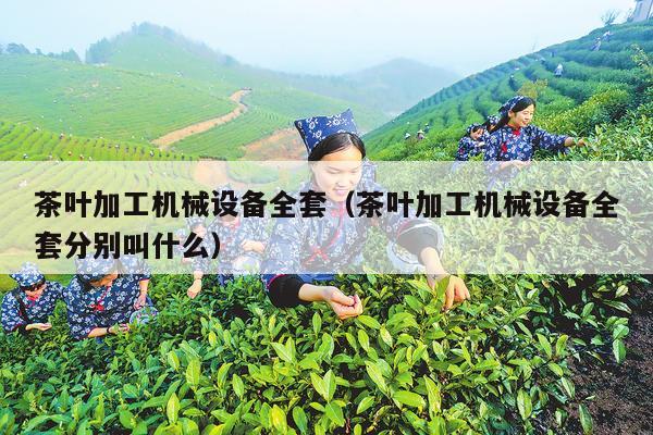 茶叶加工机械设备全套（茶叶加工机械设备全套分别叫什么）