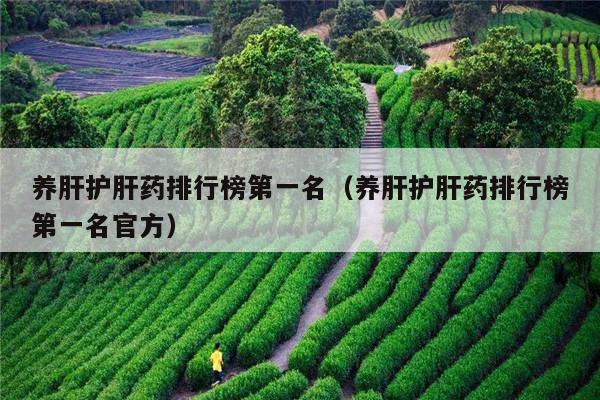 养肝护肝药排行榜第一名（养肝护肝药排行榜第一名官方）