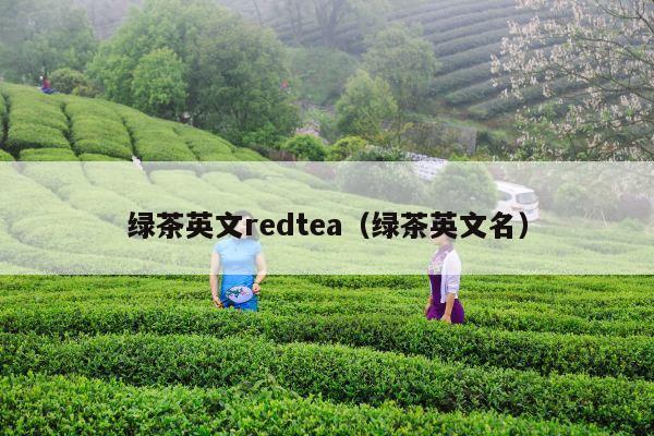 绿茶英文redtea（绿茶英文名）