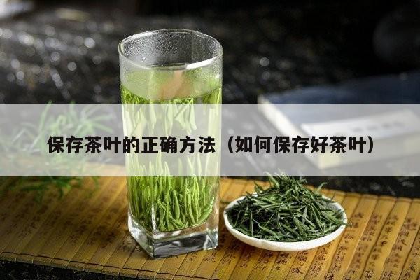 保存茶叶的正确方法（如何保存好茶叶）