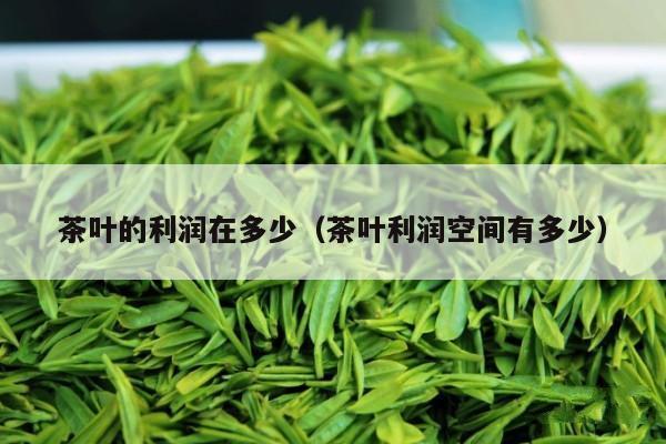 茶叶的利润在多少（茶叶利润空间有多少）