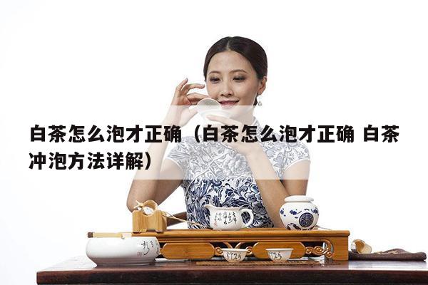 白茶怎么泡才正确（白茶怎么泡才正确 白茶冲泡方法详解）