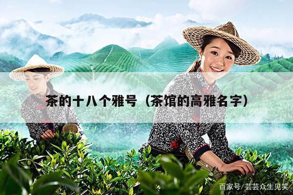 茶的十八个雅号（茶馆的高雅名字）