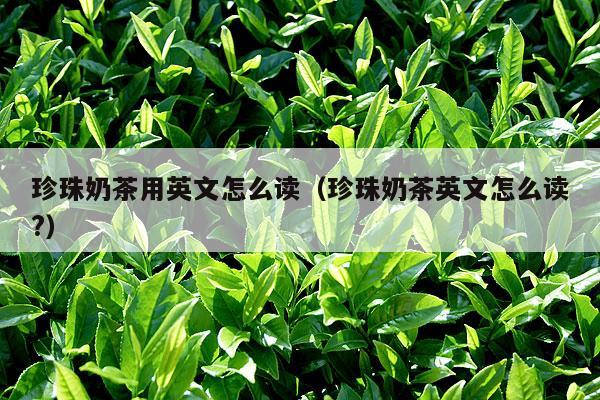 珍珠奶茶用英文怎么读（珍珠奶茶英文怎么读?）