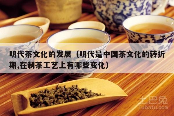 明代茶文化的发展（明代是中国茶文化的转折期,在制茶工艺上有哪些变化）