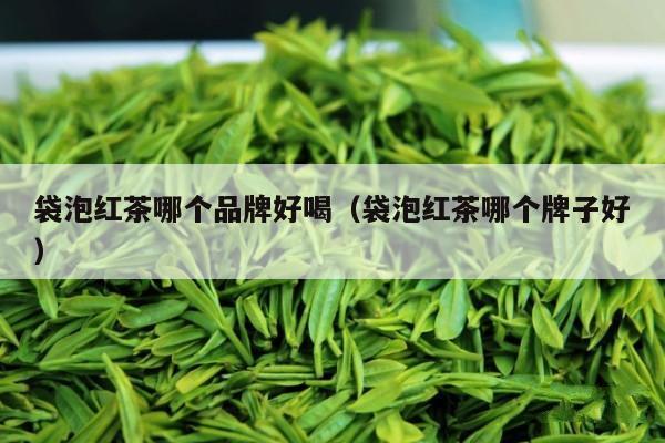 袋泡红茶哪个品牌好喝（袋泡红茶哪个牌子好）