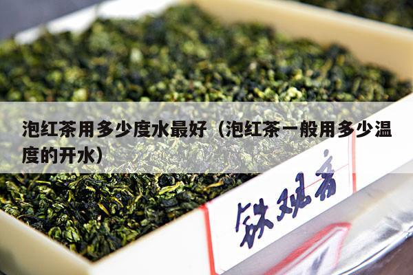 泡红茶用多少度水最好（泡红茶一般用多少温度的开水）