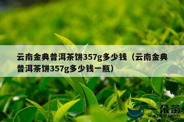 云南金典普洱茶饼357g多少钱（云南金典普洱茶饼357g多少钱一瓶）