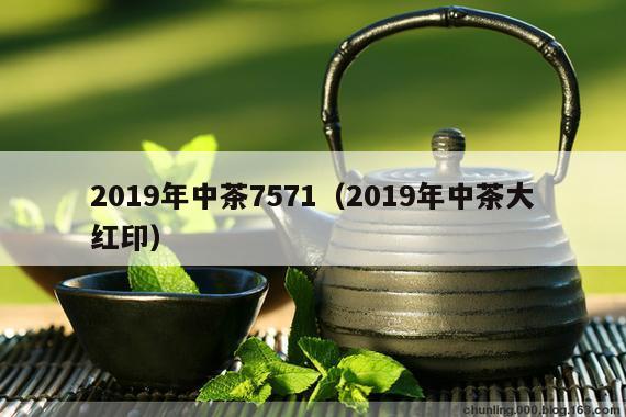 2019年中茶7571（2019年中茶大红印）