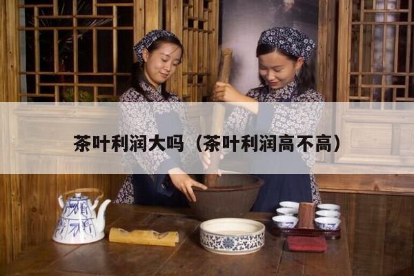 茶叶利润大吗（茶叶利润高不高）