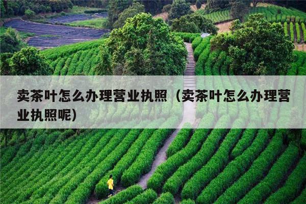 卖茶叶怎么办理营业执照（卖茶叶怎么办理营业执照呢）