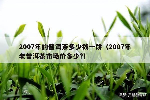 2007年的普洱茶多少钱一饼（2007年老普洱茶市场价多少?）