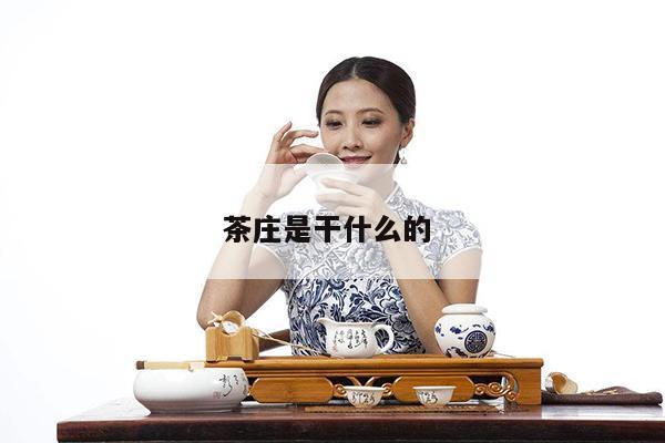 茶庄是干什么的 