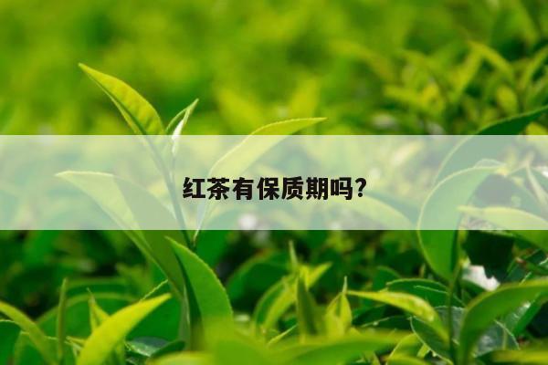 红茶有保质期吗?