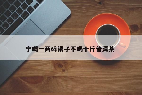 宁喝一两碎银子不喝十斤普洱茶 