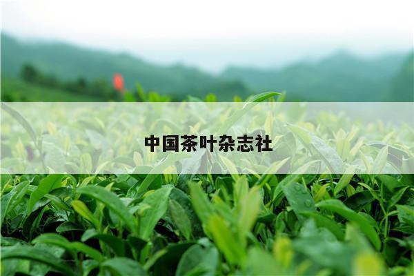 中国茶叶杂志社