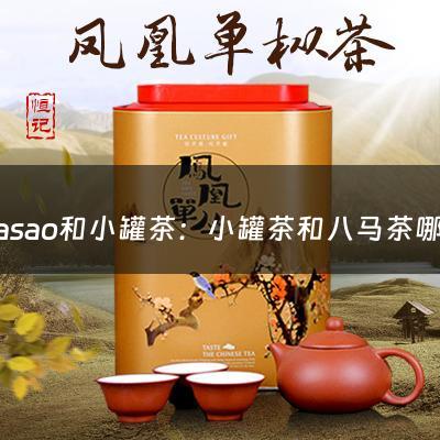 basao和小罐茶：小罐茶和八马茶哪个好喝(大红袍什么品牌好？)
