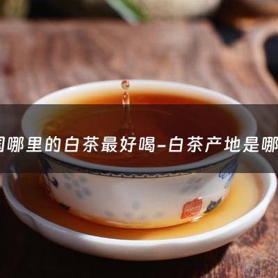 中国哪里的白茶最好喝-白茶产地是哪里最好