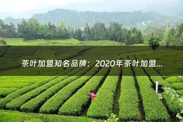 茶叶加盟知名品牌：2020年茶叶加盟店10大品牌(奶茶加盟店10大品牌有哪些?0)