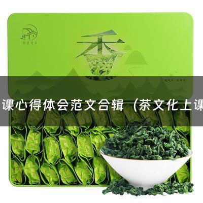 茶道课心得体会范文合辑（茶文化上课心得）