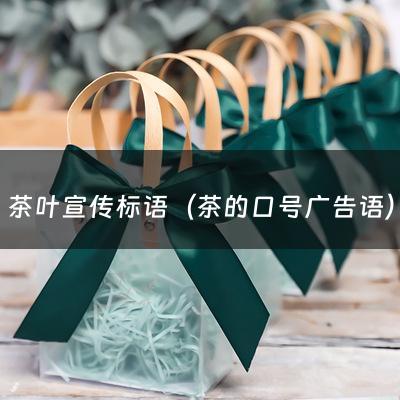 茶叶宣传标语（茶的口号广告语）