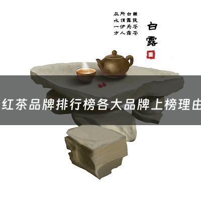 国内红茶品牌排行榜各大品牌上榜理由一览（元正红茶的功效与作用）